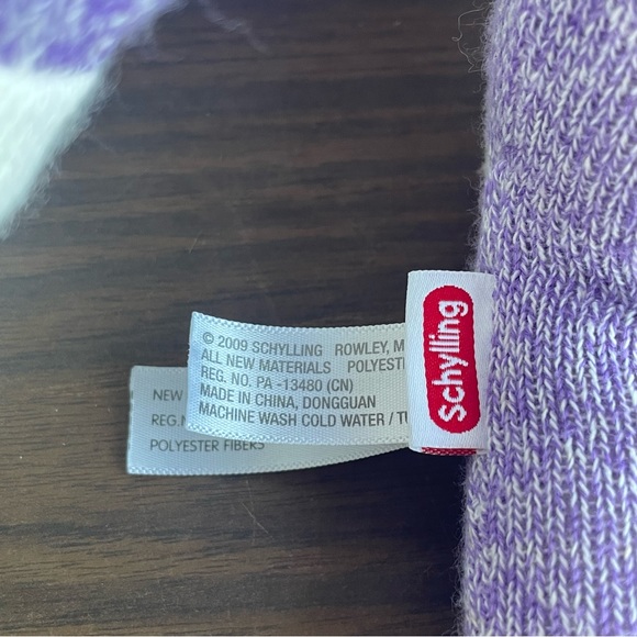 Purple Schylling Sock Monkey - Picture 6 of 7